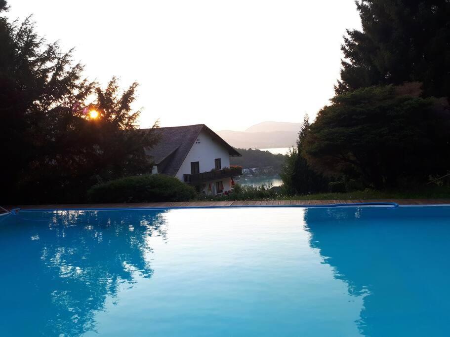Haus Sonnenhang +Seeblick+Pool ريفينتيز المظهر الخارجي الصورة